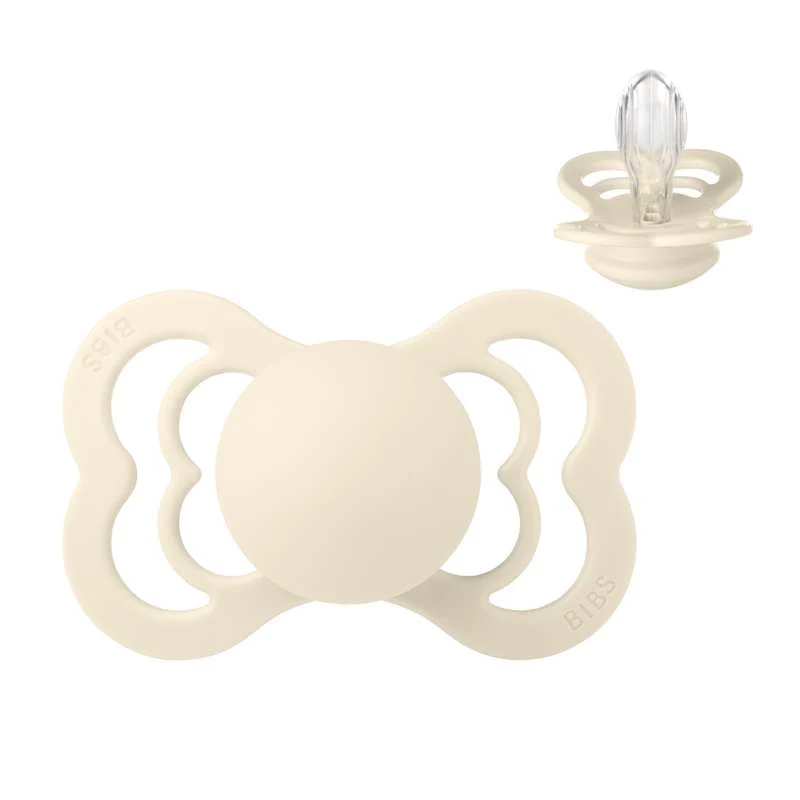 BIBS Supreme Napp - Strl. 2 - Silikon - Ivory