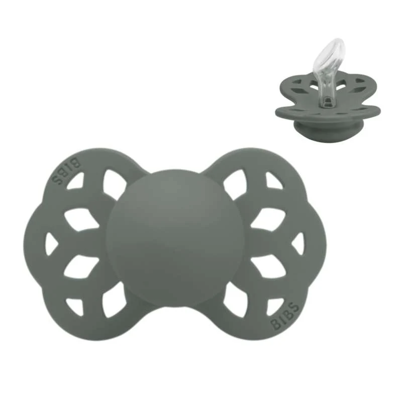 BIBS Anatomisk Infinity Napp - Stl. 1 - Silikon - Pine