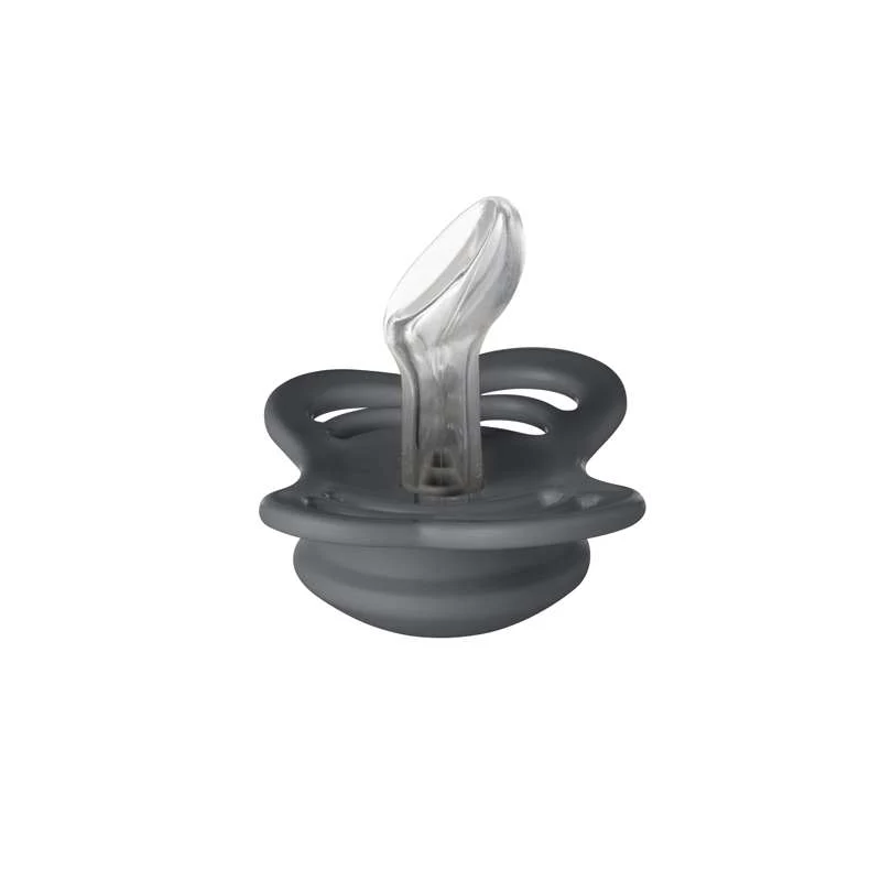 BIBS Anatomisk Couture napp - Stl. 1 - Silikon - Iron