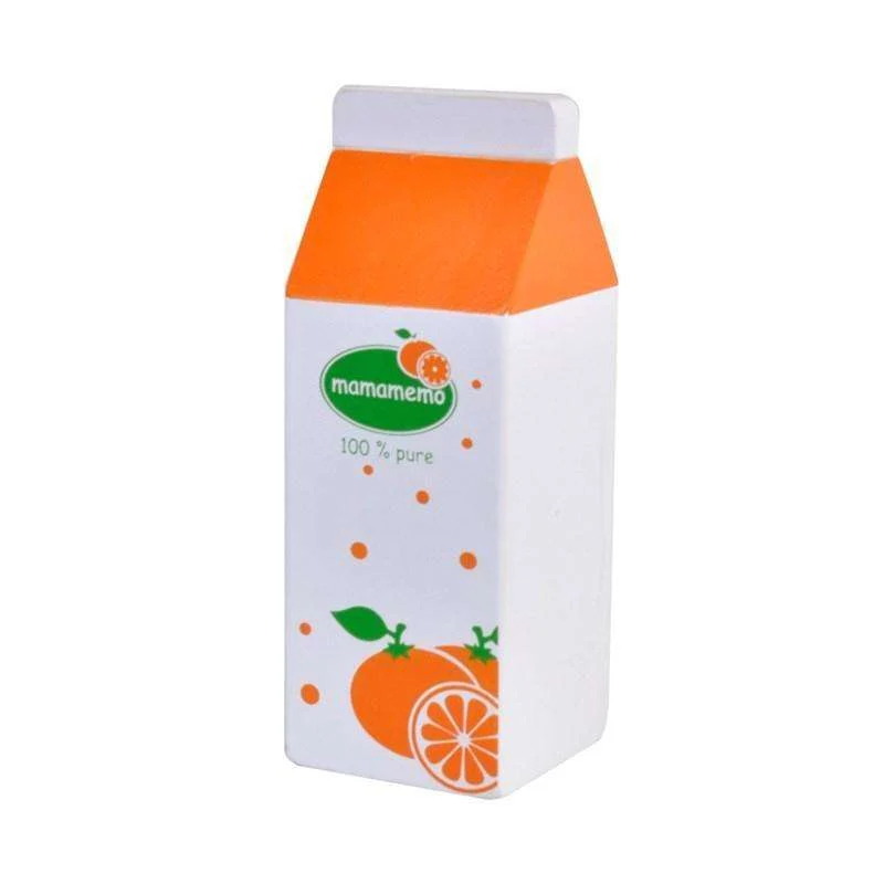 MaMaMeMo Leksaksmat i Trä - Apelsinjuice i Kartong
