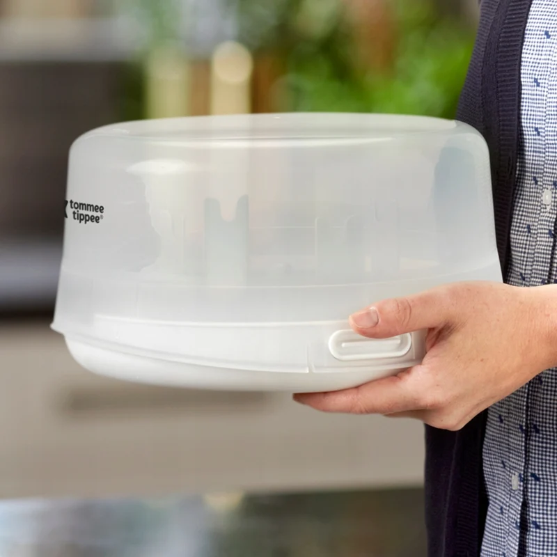 TOMMEE TIPPEE αποστειρωτής φούρνου μικροκυμάτων + πιπίλα