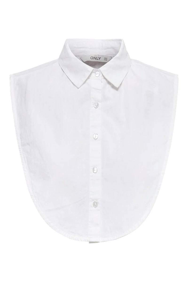 Only - Onlshelly Life Weaved Collar Acc - 2647285 Bright White