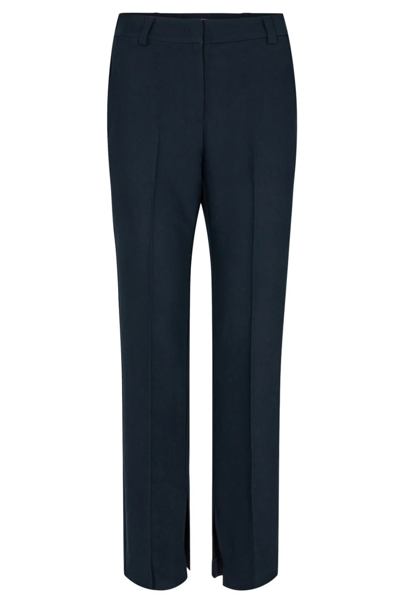 Co´couture - Volacc Slit Pant - 120 Navy