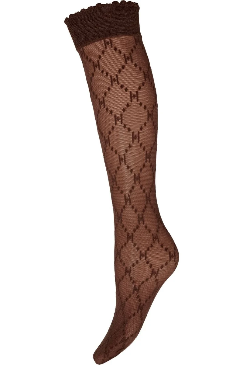 Hype The Detail - Knee High Logo 46113-1 - 4552 - Brun