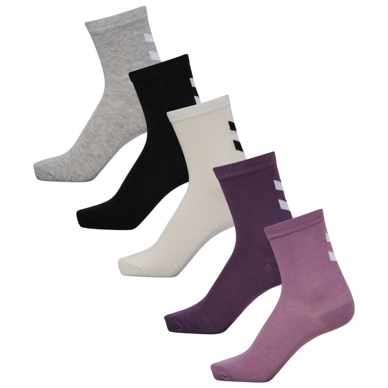 Make My Day sokkar, 5 pør, Black Plum