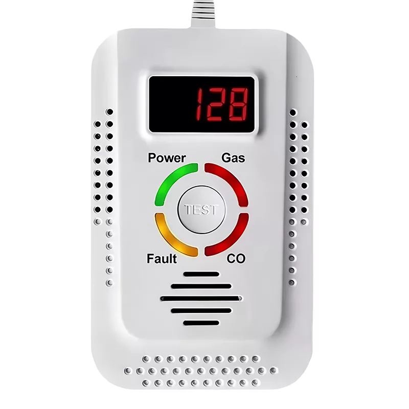 Effektiv Gas- og Kuliltealarm med Digital Visning