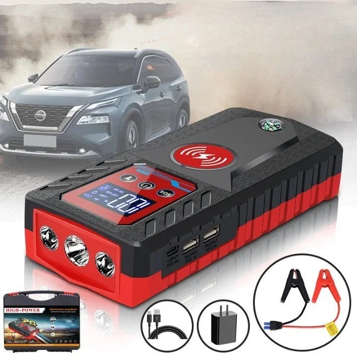 Bærbar bilbatteri jump starter power bank