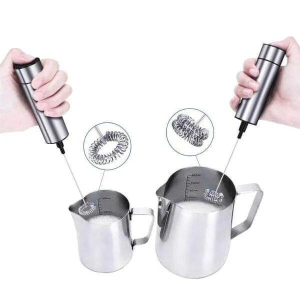 Professionel Håndholdt Kaffe Mælkeskummer
