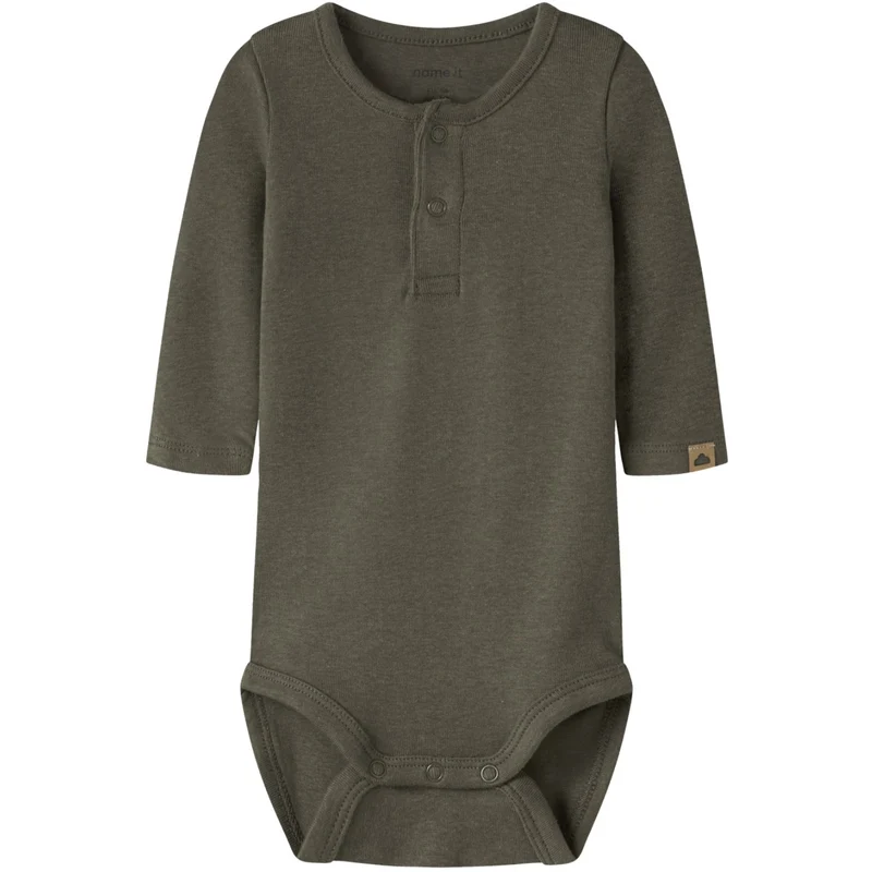 Name It Olive Night Nbmohoney Ls Body