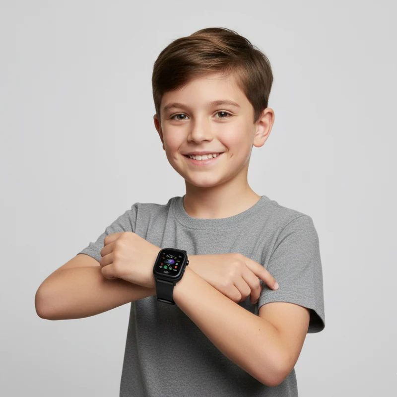 Børne Smartwatch: GPS, Vandtæt & SOS Alarm for Tryghed