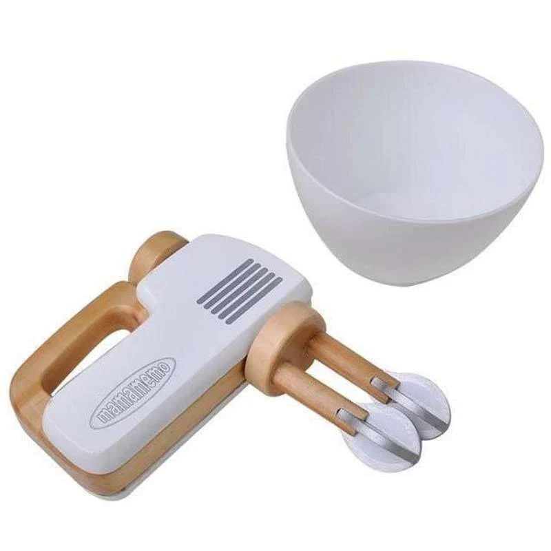 MaMaMeMo Kökstillbehör - Handmixer - Trä