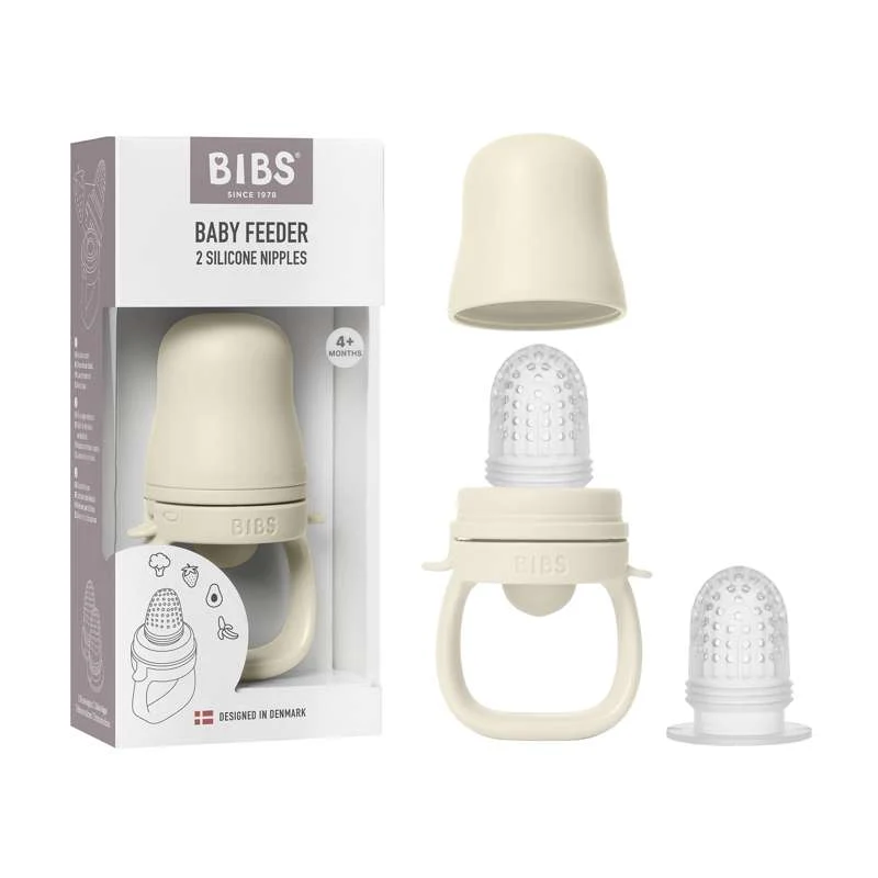 BIBS Dinner - Baby Feeder Smaknapp - Ivory