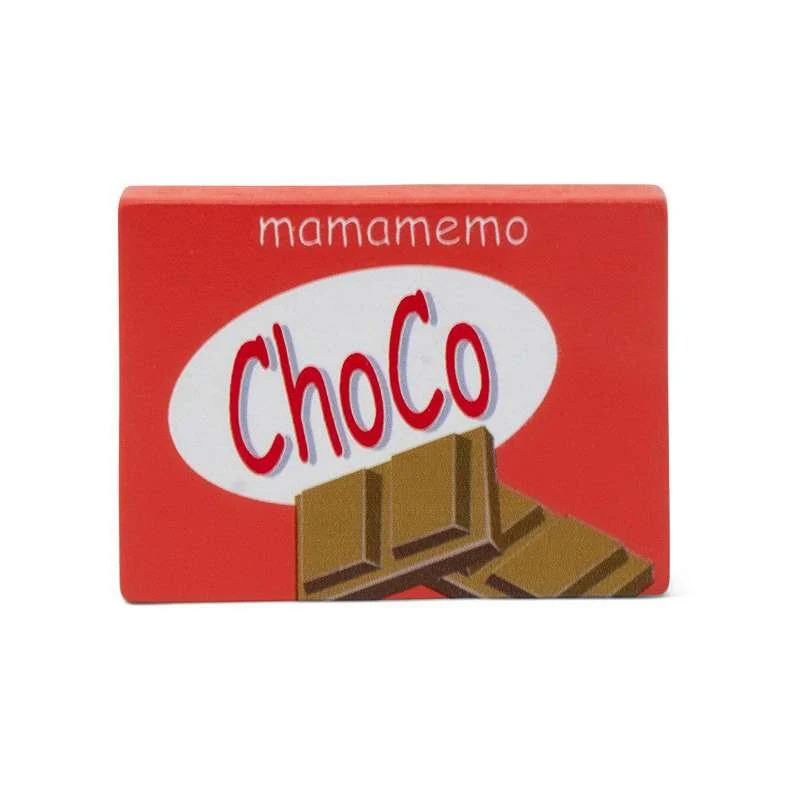 MaMaMeMo Legemad i Trä - Chokladbar