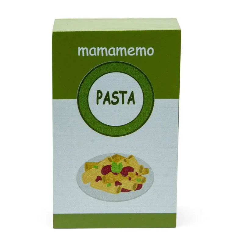 MaMaMeMo Legemat i Trä - Pasta i Förpackning