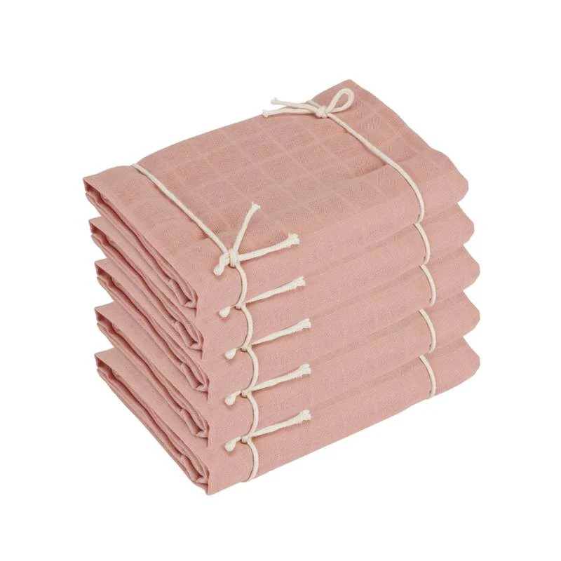 Oh'Naturel Ekologiska Tygblöjor - 5-pack - Rose