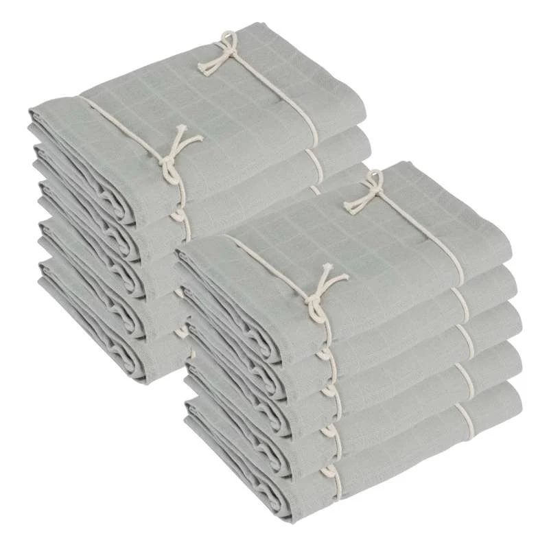 Oh'Naturel Ekologiska Tygblöjor - 10-pack - Dove