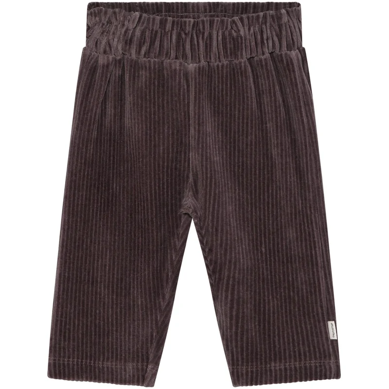 Minymo Plum Truffle Bukser Velour