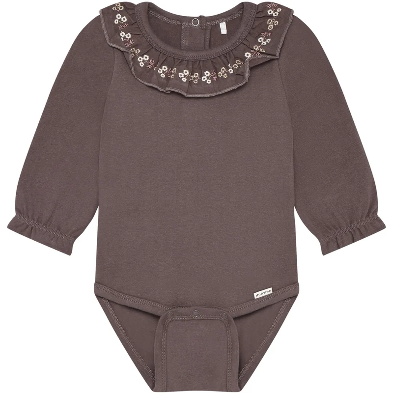 Minymo Plum Truffle Body Ls