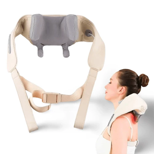 Trådløs Nakkemassager med Varme for Ultimativ Afslapning