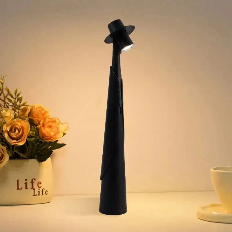 Elegant Touch LED-bordlampe med trådløs opladning