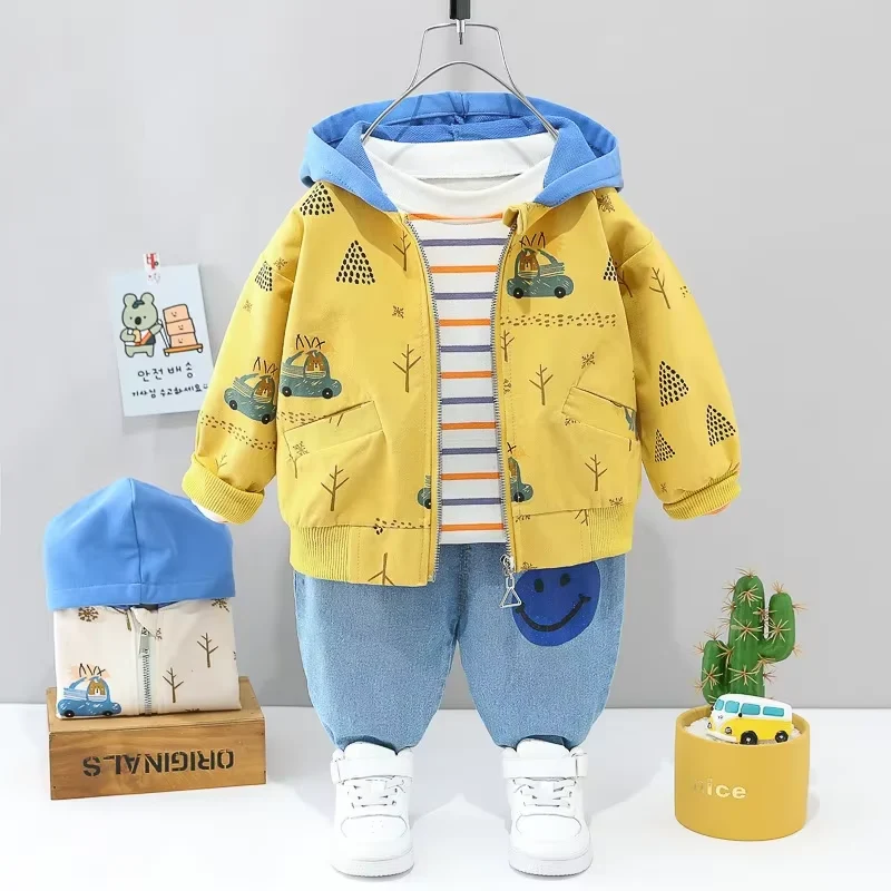 Mini Fashion™ - Småbarn & äventyr - 3-delige Kleding Set