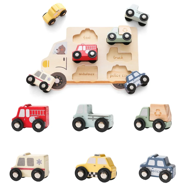 Woods™ – Pusseläventyr - Träbilspussel