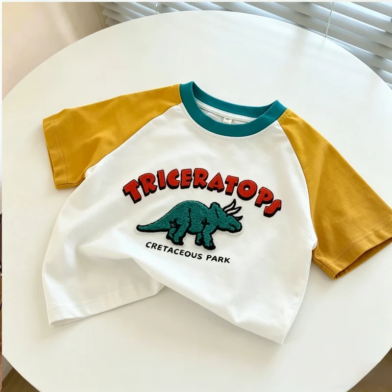 StreetBoy – Coolt & bekvämt – Barn-T-shirt med raglanärmar och tryck