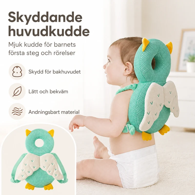 Anti-Fall Kudde för Baby