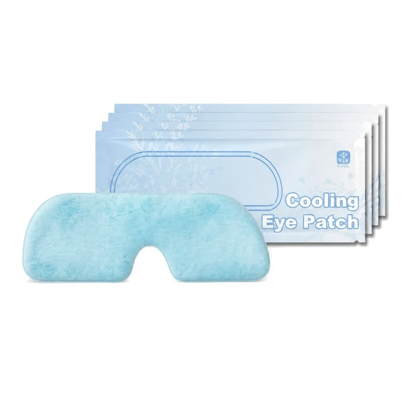 Kylande hydrogelmask för trötta ögon