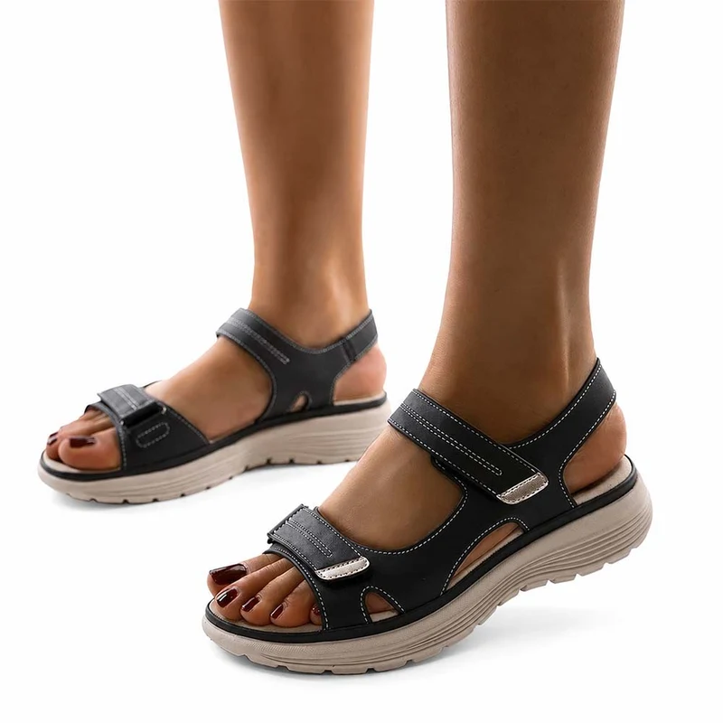 Sandaler med hålfotsstöd för dam