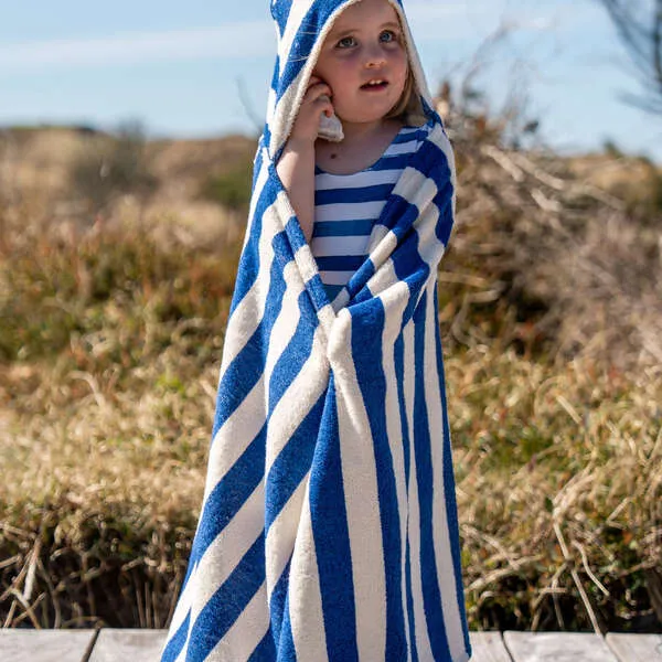 Strandhandduk med huva | Playful stripe (FÖRBESTÄLLNING)