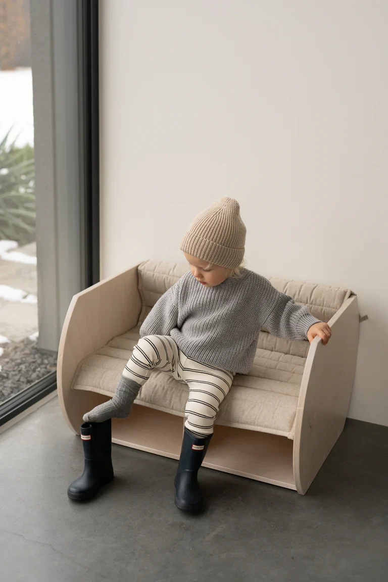 KANTO Montessori bänk | björk