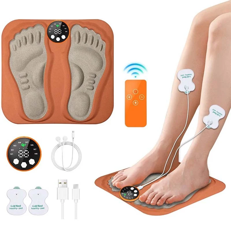 Fotmassagematta EMS för trötta och stela fötter