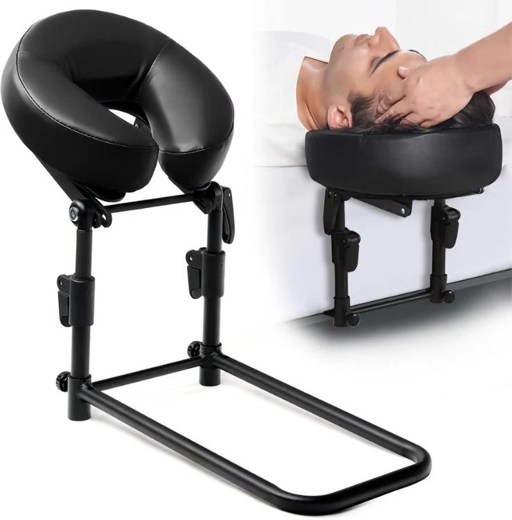 Ansiktsstöd för sängmassage och avlastning