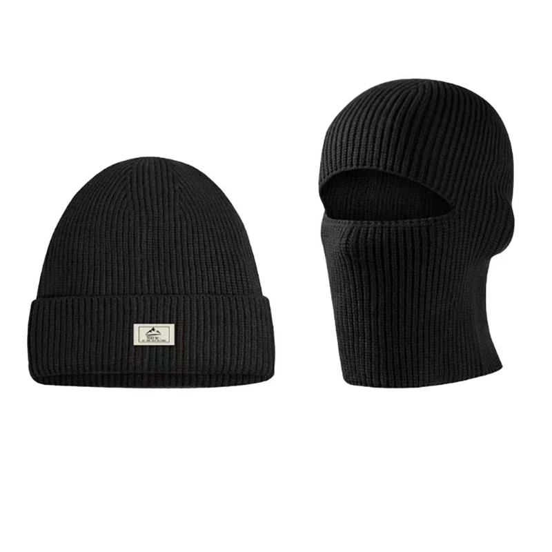 Vintermössa & ansiktsmask 2-in-1 – värmande skydd utomhus