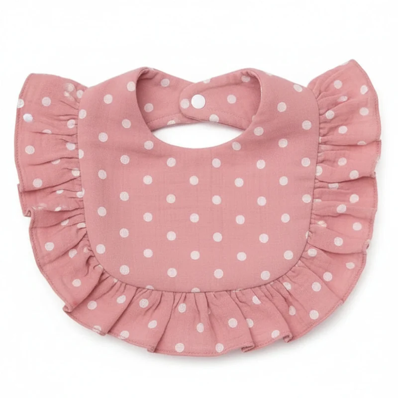 BabyBloom – Söt & bekväm – Babymuslin med volangkant