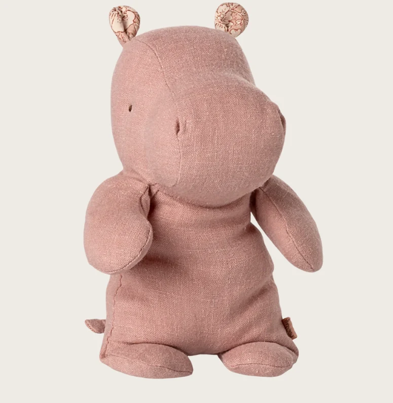 Safari friends, Hippo, Small - Rose