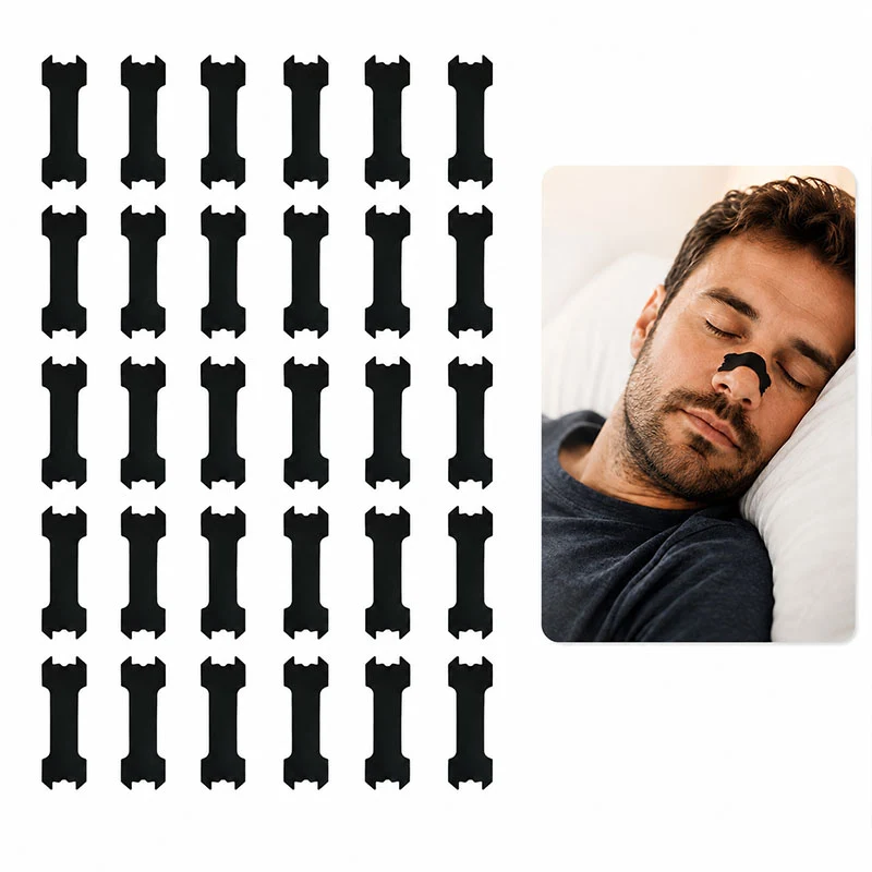 Näsplåster mot snarkning och nästäppa (30st)