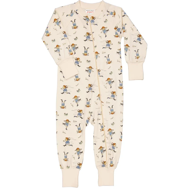 Pyjamas | Pippi Långstrump, Soft beige