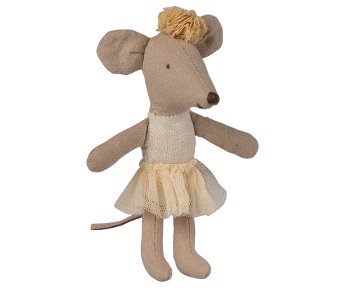 Ballerina mouse, Little sister - Off white