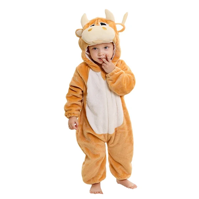 Ljusbrun Kosa Halloween Maskeraddräkt för Barn