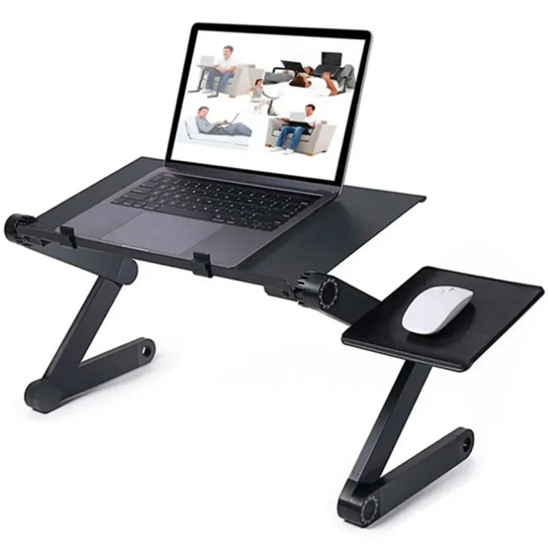 Ergonomiskt laptopstativ - justerbar höjd & vinkel för bättre hållning