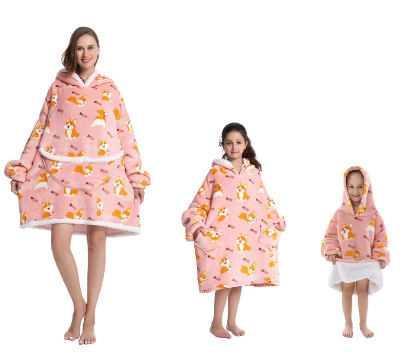 Myshoodie oversized - varm, mysig och stor hoodie
