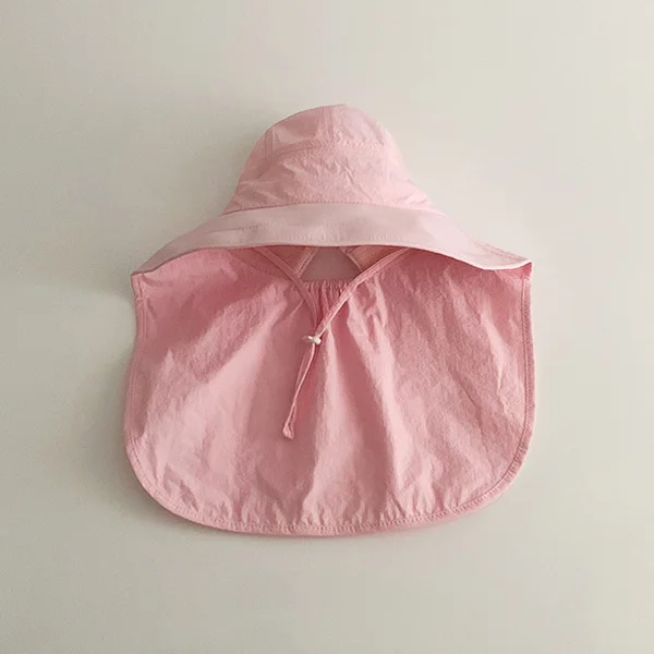 Ljus Rosa Solhatt för Barn - Snabbtorkande