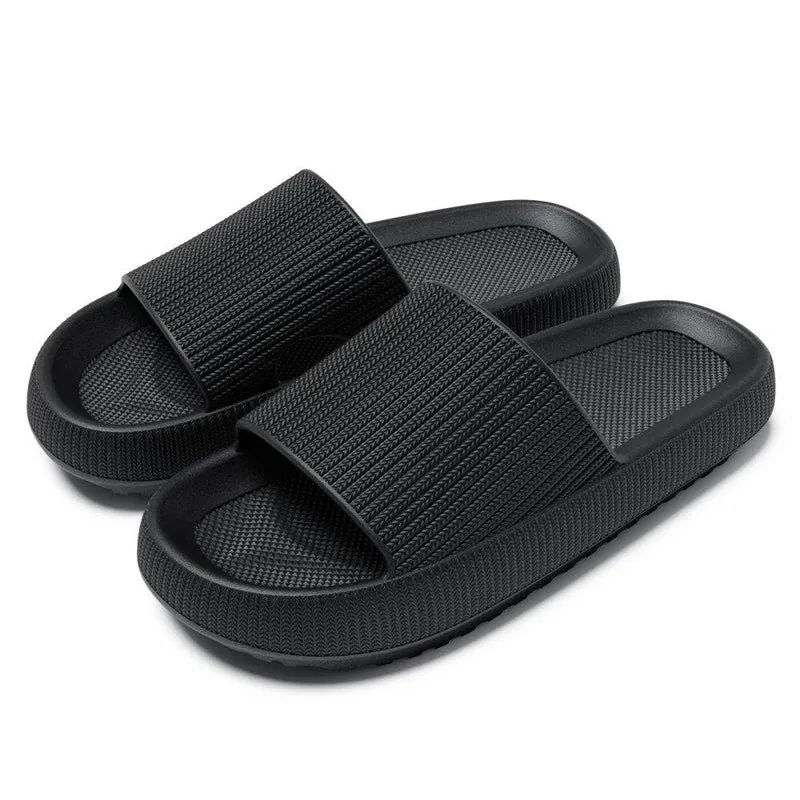 Stötdämpande tofflor med memory foam