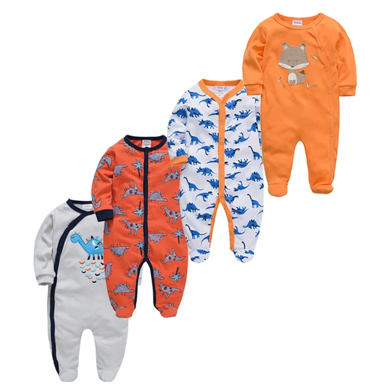Bekväma Babysoveraller med Dinosaurietema