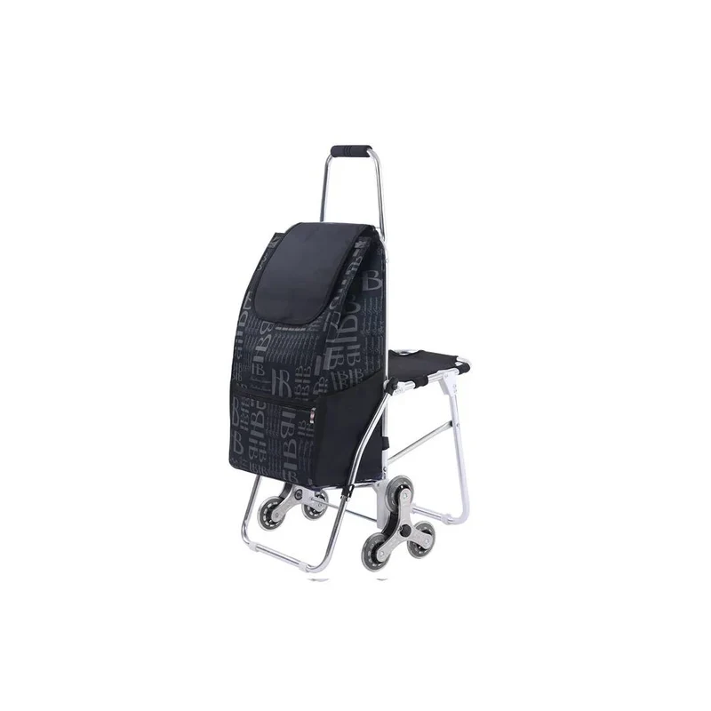 Shoppingvagn med sits