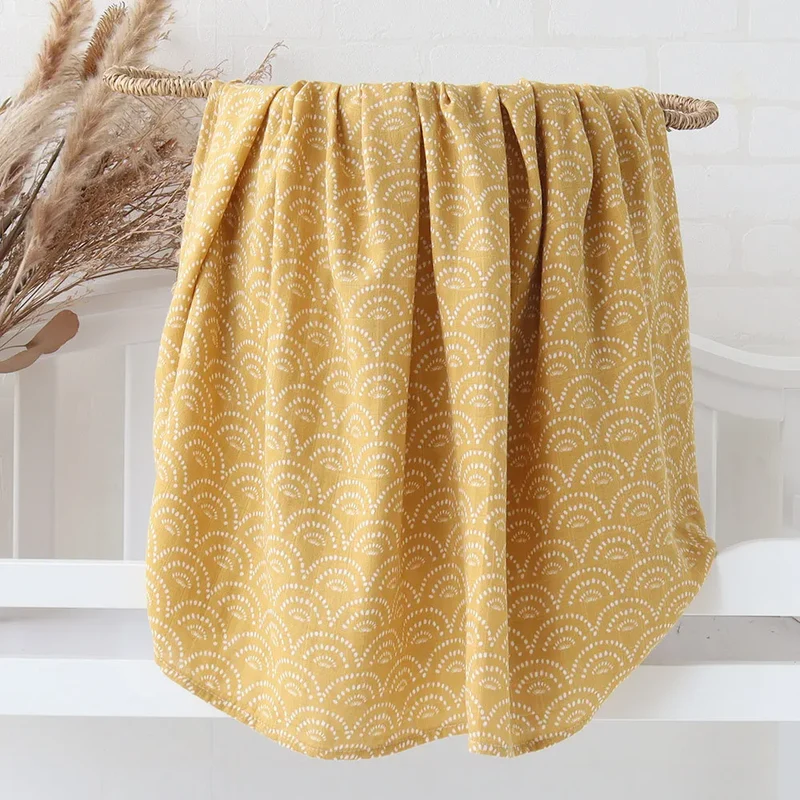 Gul Muslin Baby Filt