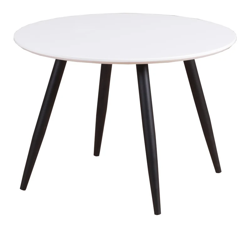PLAZA Barnbord, vit ⌀60