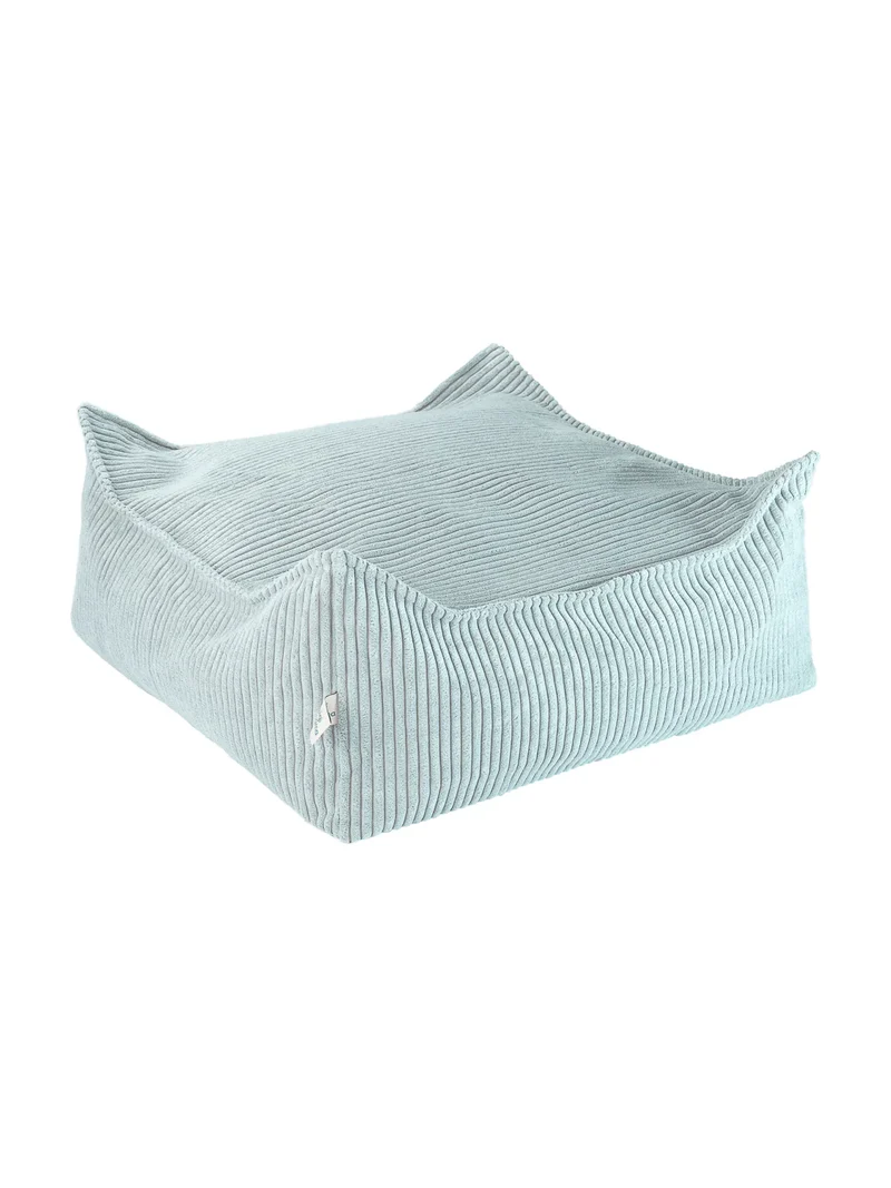 Square Ottoman, Peppermint Green